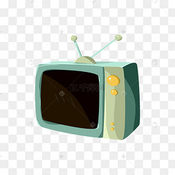 卡通电视机可爱