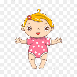 宝宝头发卡通