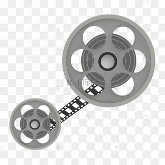 视频剪辑卡通插画