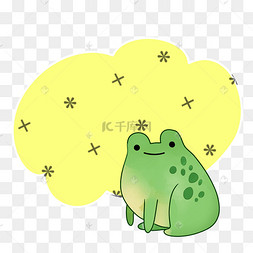 卡通青蛙装饰图片-卡通青蛙装饰图片素材免费下载-千库网