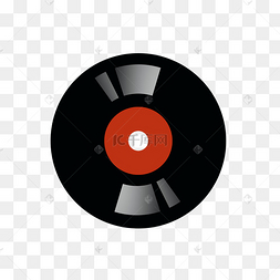 卡通黑胶唱片