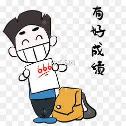 成绩表情包
