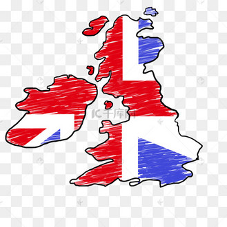 英国国旗地图