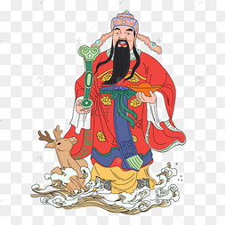 福禄神图片-福禄神图片素材免费下载-千库网