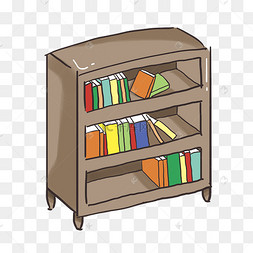 书柜卡通
