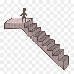 楼梯卡通