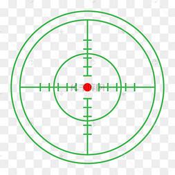 圆形交叉卡通矢量准星