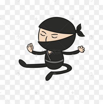 忍者卡通图片_忍者卡通设计图片素材大全-千库网