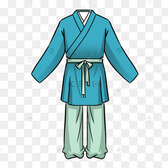 古装老百姓服饰插画