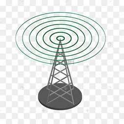 信号发射基站团队协作卡通插图页面滚动条样式立体杀菌消毒3d小人最好