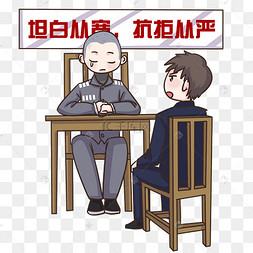 审问犯罪分子