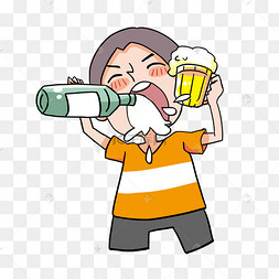 喝酒的人