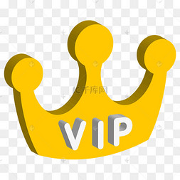 vip标志卡通图标