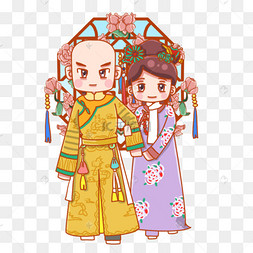 手绘情侣装
