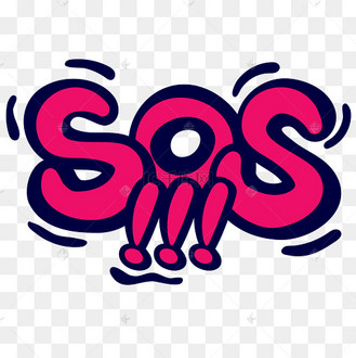 sos创意艺术字设计