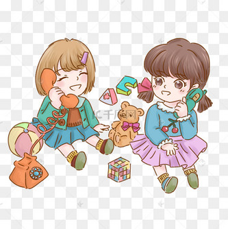 小朋友游戏卡通图片_小朋友游戏卡通设计图片素材大全-千库网