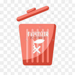 垃圾分类卡通拟人垃圾桶厨余垃圾