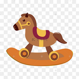 卡通木马素材图片-卡通木马素材图片素材免费下载-千库网