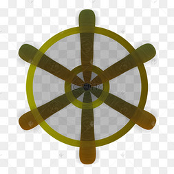 卡通船舵