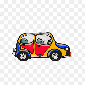 矢量手绘小汽车图片_矢量手绘小汽车设计图片素材大全-千库网
