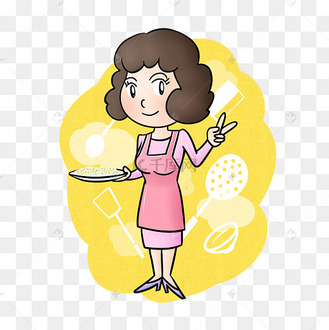 卡通厨师人图片_卡通厨师人设计图片素材大全-千库网