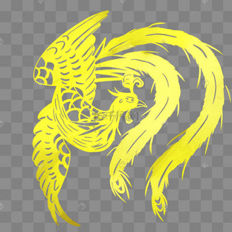 金凤凰工艺品剪纸