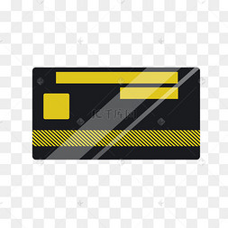 蓝色圆角手绘ic卡金融理财行业卡通人物矢量卡通男士握手红色手绘圆弧