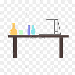化学实验卡通