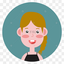 圆形笑脸人物头像矢量下载 png下载ai夏季男孩卡通笑脸下载 png下载