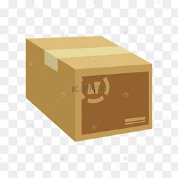 快递盒子卡通