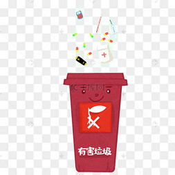 垃圾桶卡通人物