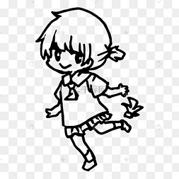 下载 png下载ai情人节线描弹吉他插画线条下载 png下载psd矢量拿着大