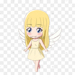 圣诞q版卡通小天使