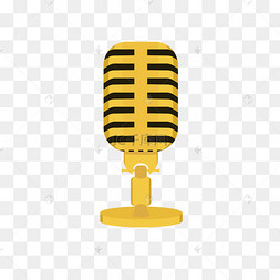 卡通麦克风矢量图下载