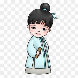 卡通可爱小孩儿童手拉手开心下载 png下载psd卡通手绘萌妹子头像下载