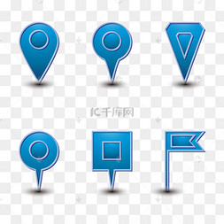 地图定位符号