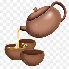 茶壶倒水