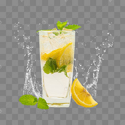 饮料柠檬水图片-饮料柠檬水图片素材免费下载-千库网
