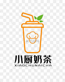 黄色水杯logo