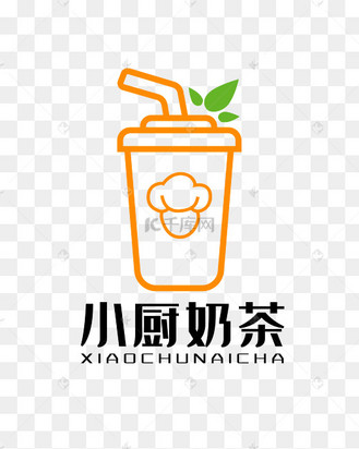 黄色水杯logo