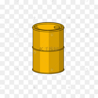 卡通石油桶矢量图下载