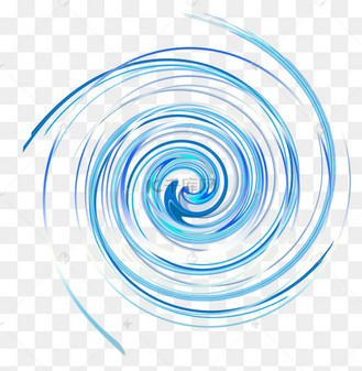 蓝色暴风漩涡