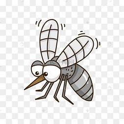 png下载psd卡通拟人蚊子组图2下载 png下载psdq版苍蝇蚊子害虫下载