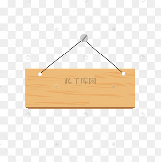 手绘木牌挂牌