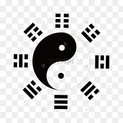 易经八卦图图片-易经八卦图图片素材免费下载-千库网