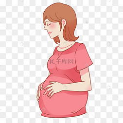 孕妇矢量图png
