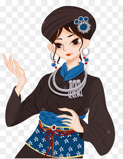 阿昌族女性