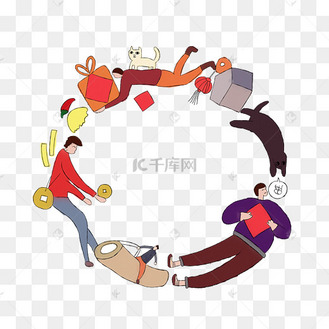 人转圈图片_人转圈设计图片素材大全-千库网