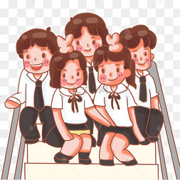 毕业季青春合照