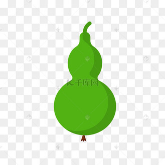 绿色葫芦图片_绿色葫芦设计图片素材大全-千库网
